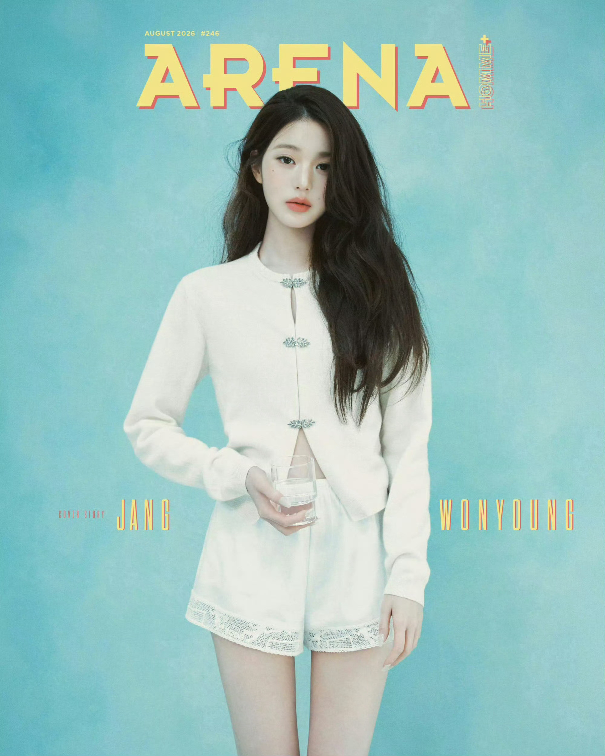 张元英ArenaHomme+Korea8月刊封面画报