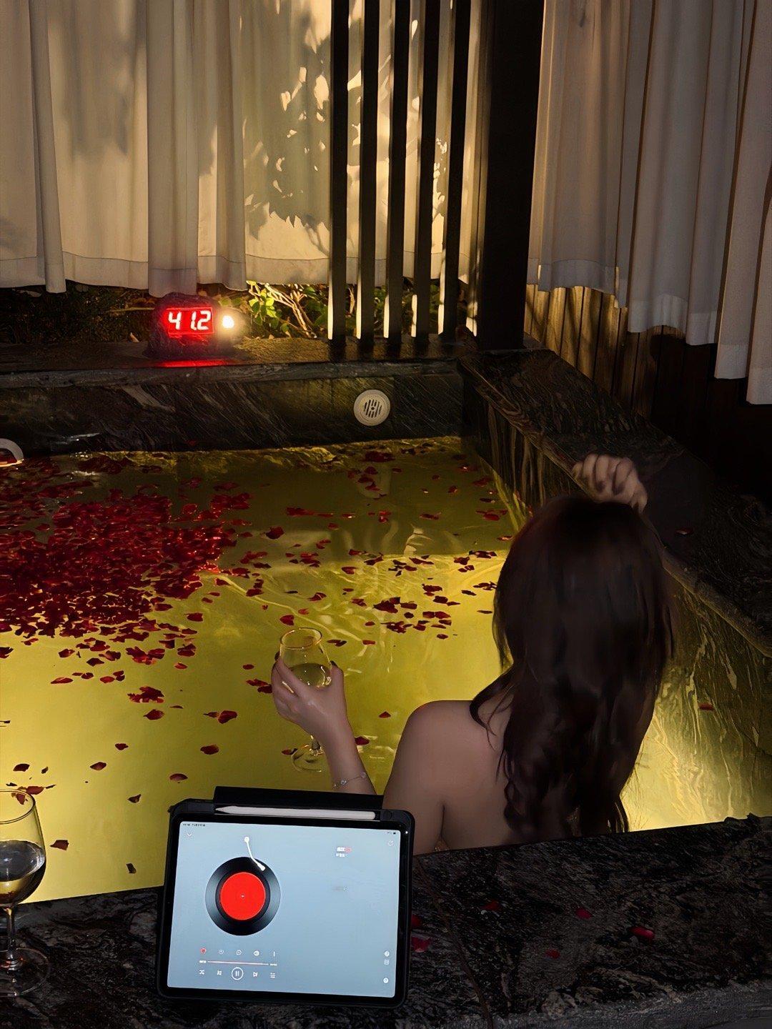 山林温泉好惬意♨️