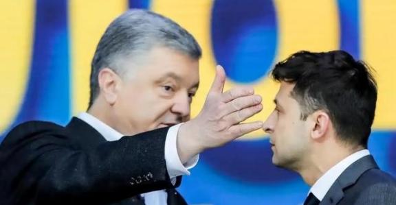 [点赞]乌克兰今天的结局是乌克兰人自己的选择。2019年波罗申科与泽连斯基竞选