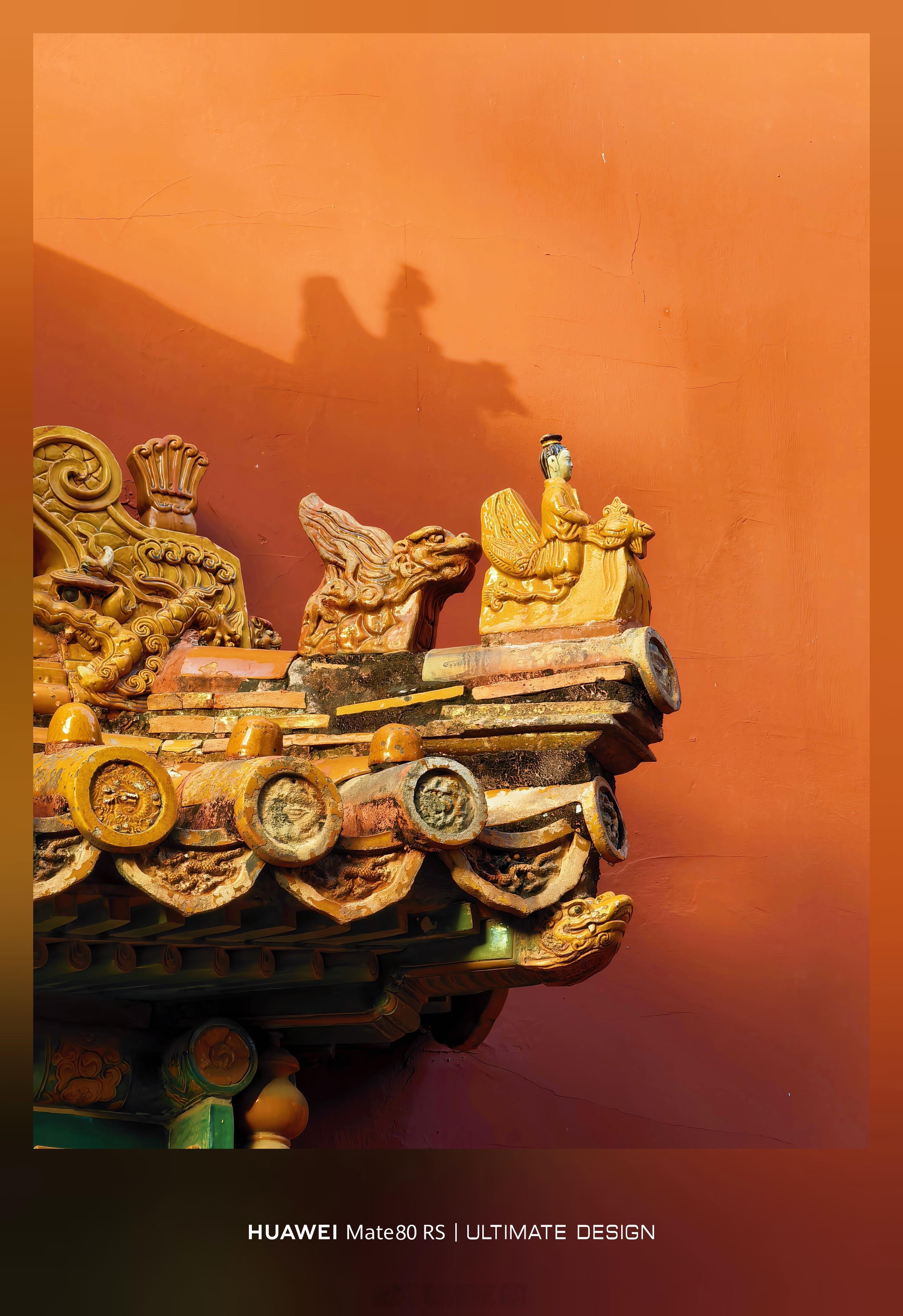 《二代红枫原色影像中的故宫光影》冬日午后的故宫光影，在第二代红枫原色影像中表现得