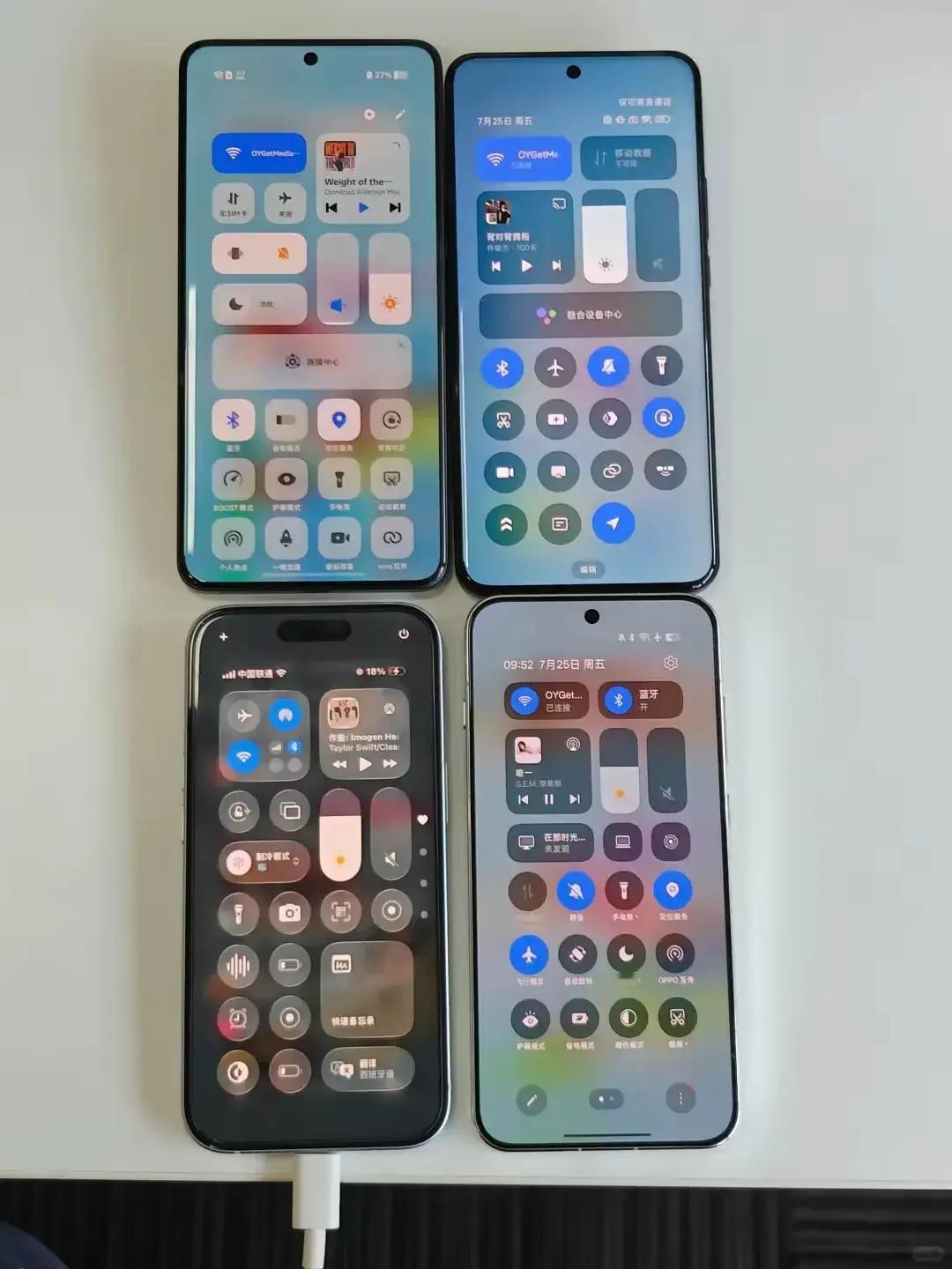 看控制中心，你能分清分别是哪个品牌吗？[狗头]​​​