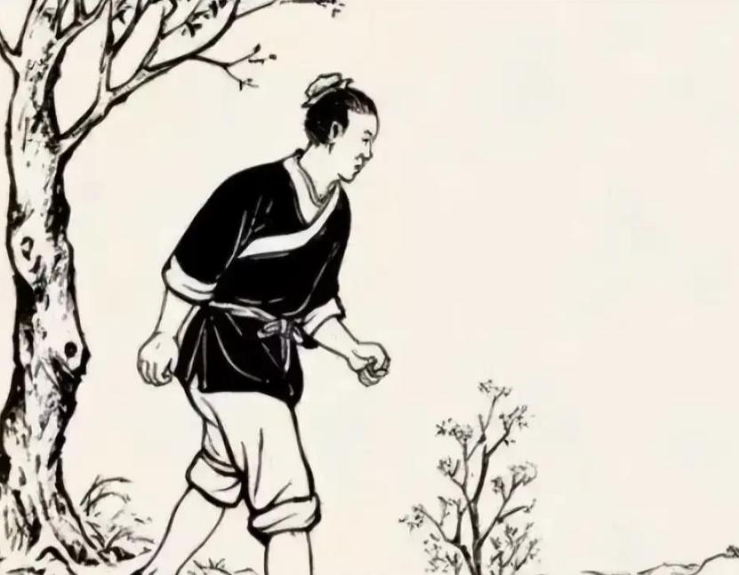 古时，一男子半夜小解时，意外撞见嫂嫂的丑事，月光下那两个纠缠的影子让他浑身发冷，