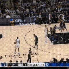 太恐怖了，马刺大胜魔术，这场比赛文班亚马有一个球太恐怖了，队友看到都觉得很不可思