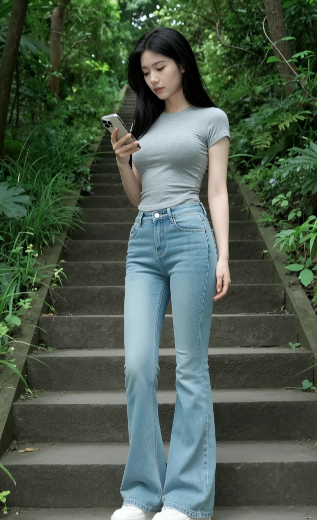 肥瘦相间，身型很赞