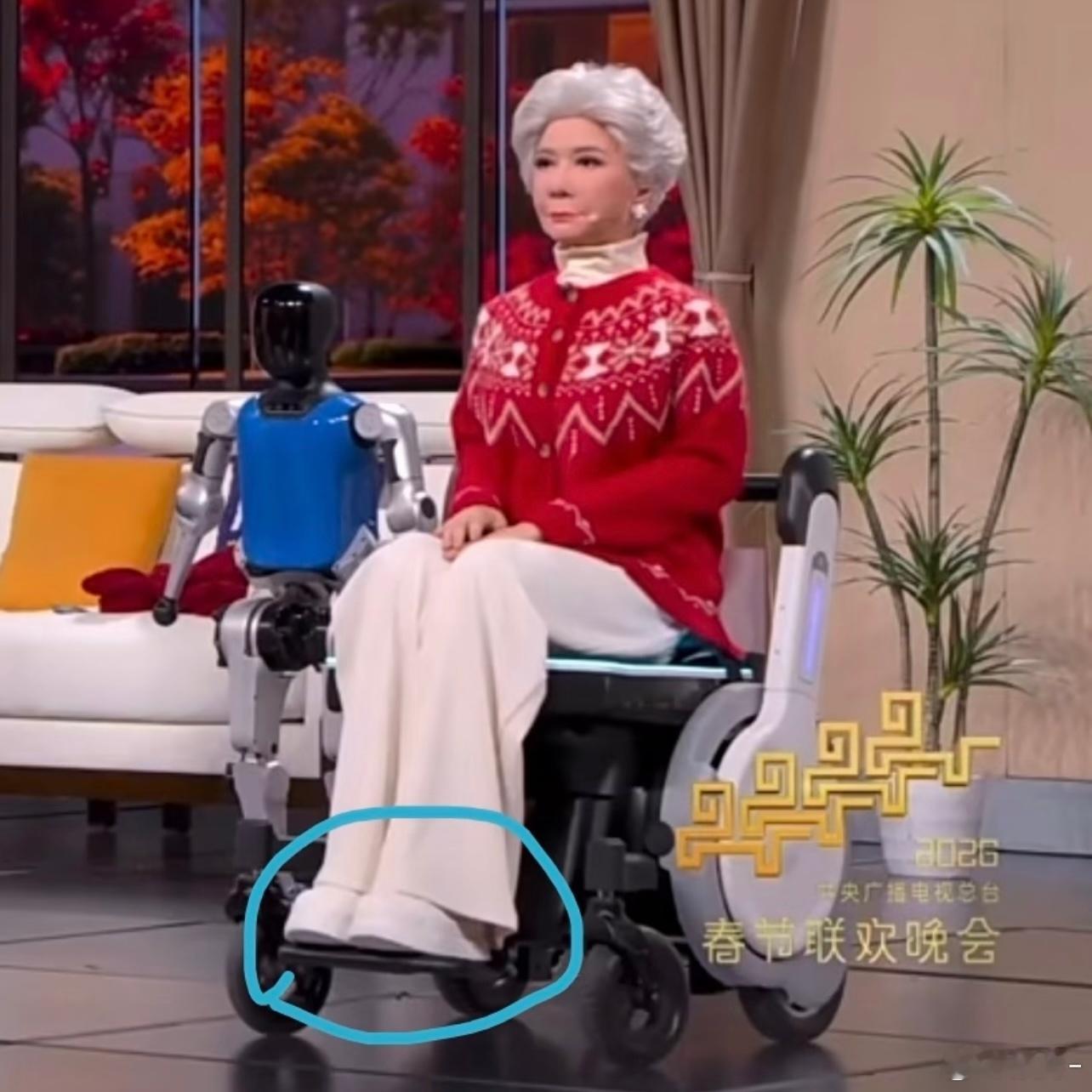 春晚有瑕疵了，穿帮镜头！