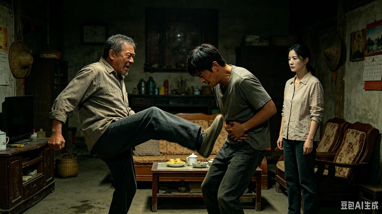 父亲一脚踹到我的丈夫，我犹豫了5秒，扶起丈夫冷漠道：这套房产我们不争了，后天就搬