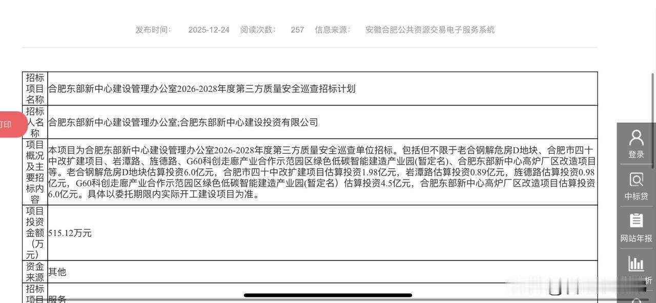 重磅！合肥东部新中心大动作来了[赞]十五五期间核心区即将启动，高炉数字公园估