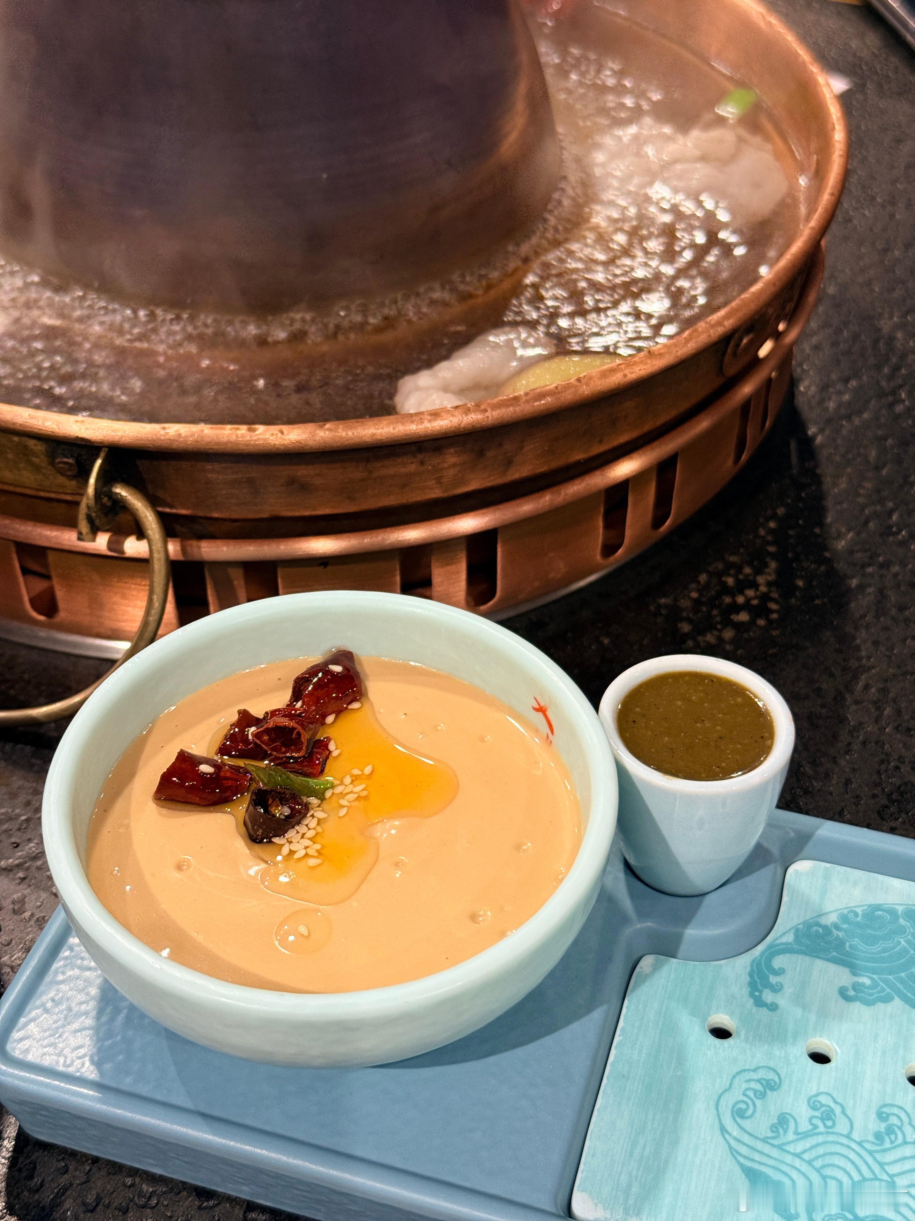 早安，早餐吃老北京铜锅涮肉，那个炸素丸子香飞了！美食推荐美食分享美食探店​​​