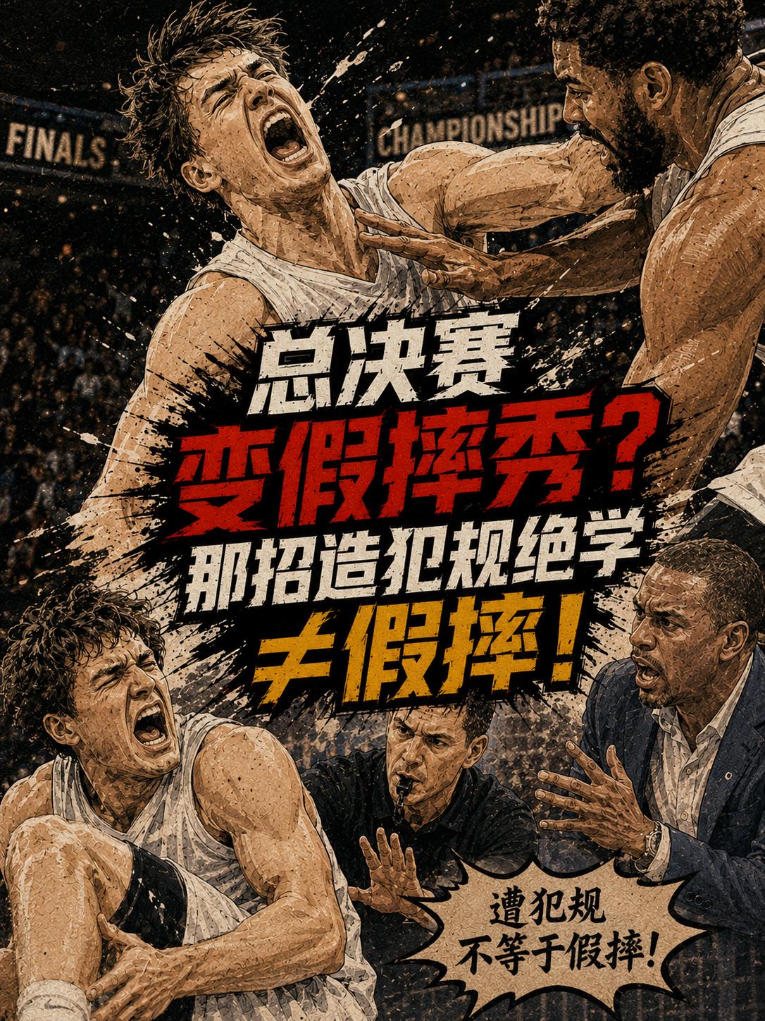 NBA总决赛真的将变成假摔大战？就算当年把造犯规技巧传授给亚历山大，但这并不是假