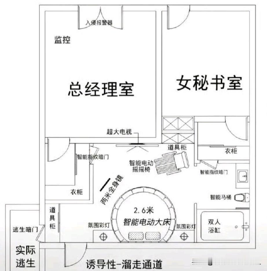 刚学会画CAD，设计个套间看看实用不？