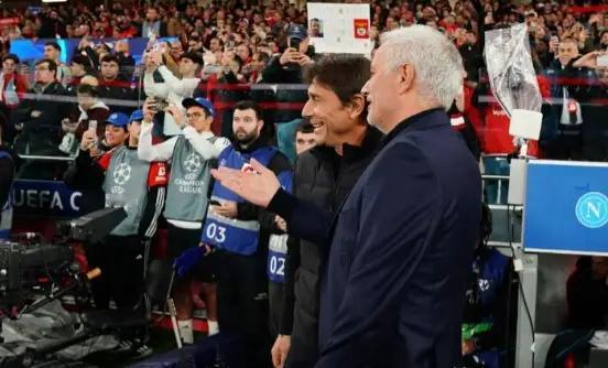 【穆里尼奥赢球嘚瑟，孔蒂落败会给自己找理由】那不勒斯在光明球场输给本菲卡，原本也