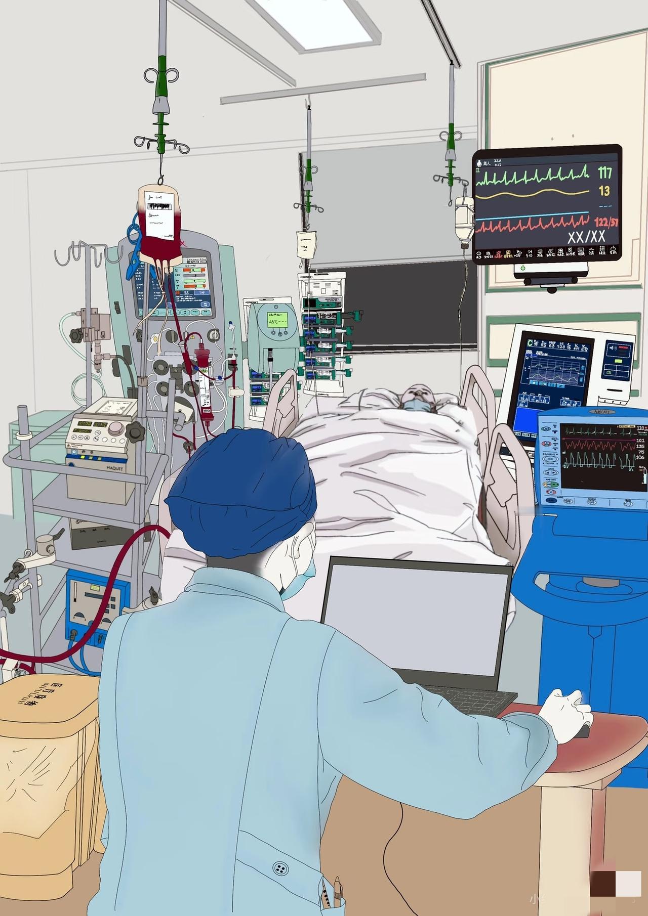 最不愿意看到的事情还是发生了。上午一个16岁女孩的住院记录，让我们全科室的人