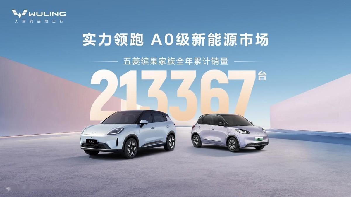 销量印证实力：六七万纯电选缤果家族更理性就这个预算下，五菱缤果家族的市场表现