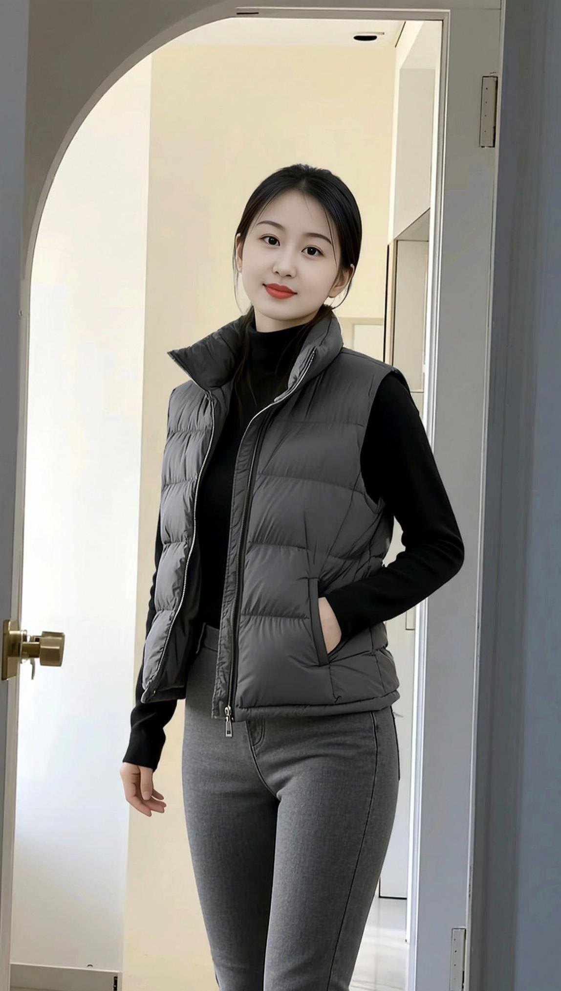 简约生活照个性写真甜美女孩穿搭热门气质穿搭