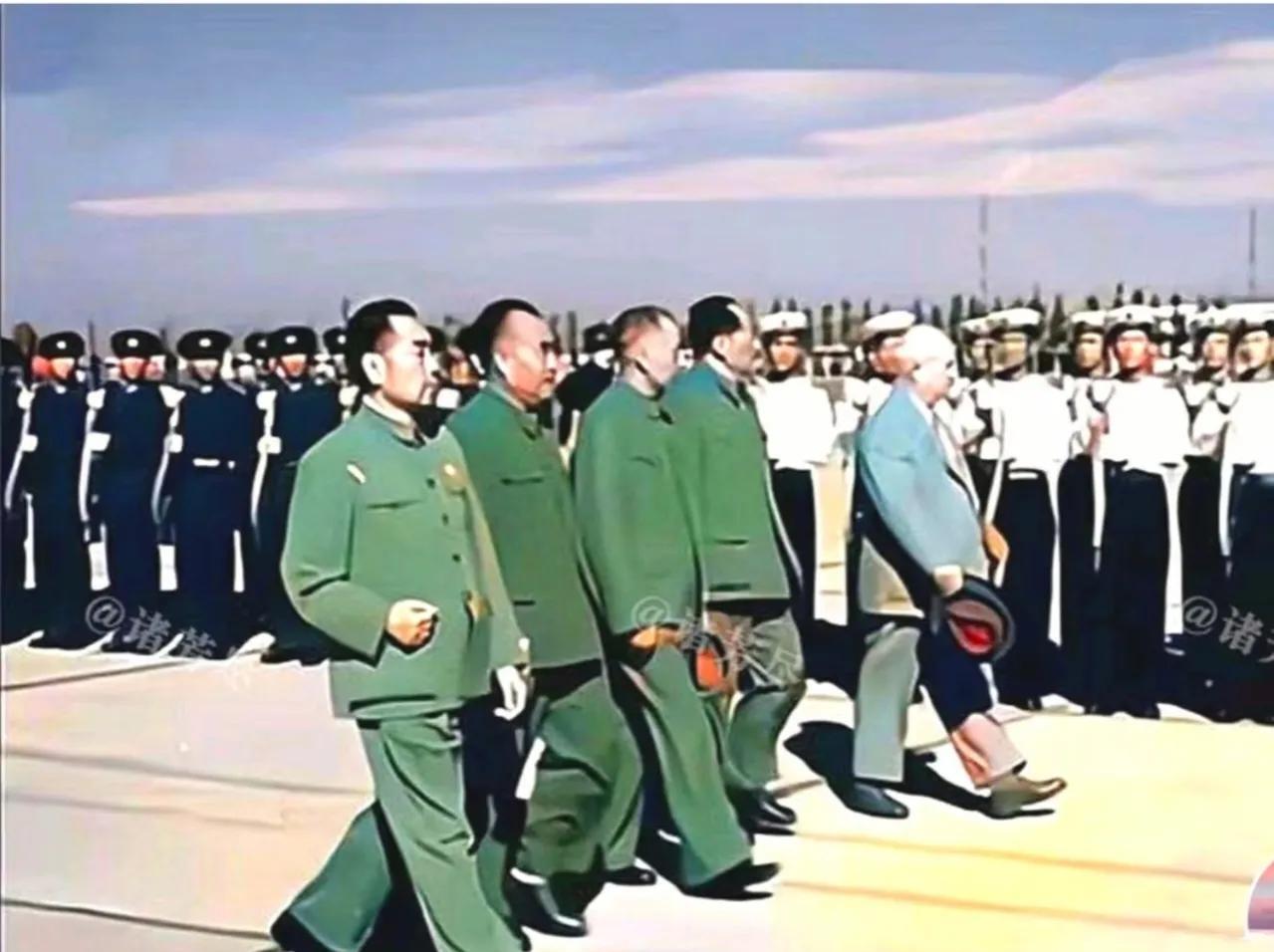 1959年9月，正值新中国成立10周年，苏联领导人赫鲁晓夫来访。在这场外事活动中