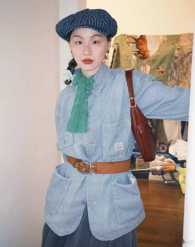 金靖尝试欧式复古造型。​​​