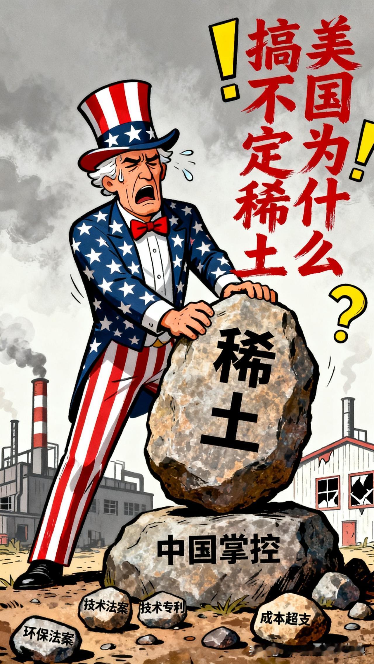 美国为啥搞不定稀土？不是没矿，是这几关过不去别以为美国缺稀土，它自家矿不少