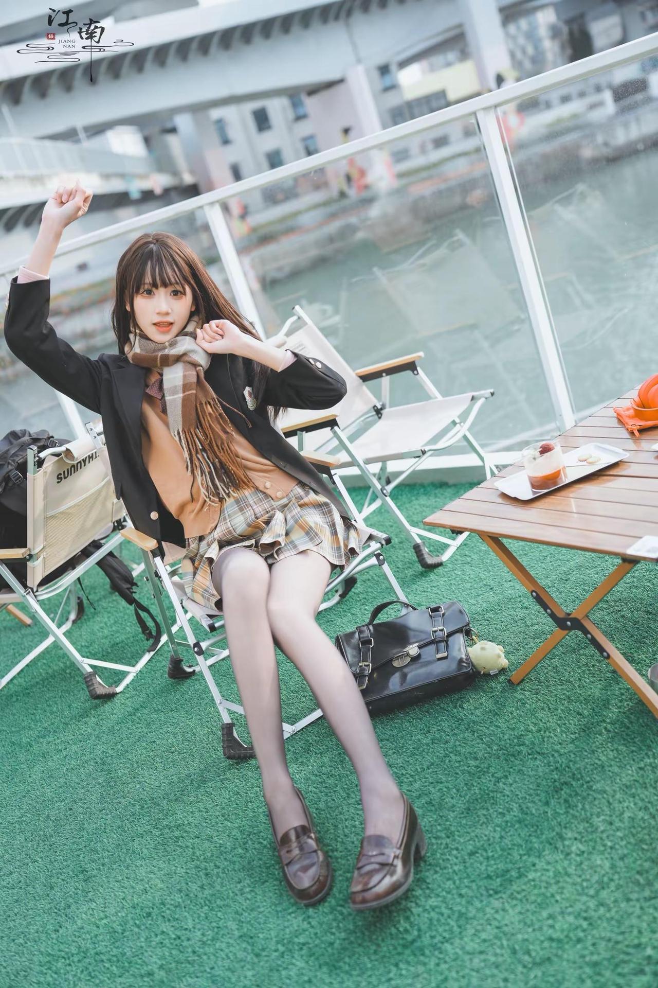 Jk.索尼a7m4加28-70gmjk写真日系jk人像氛围感jk制服学院风
