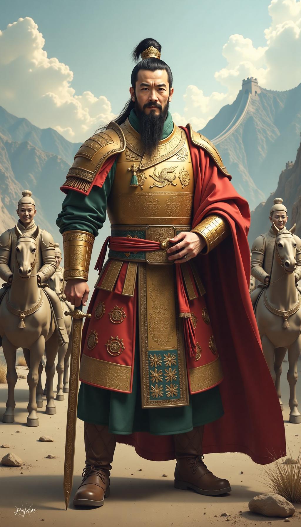 嘿，朋友们！今天咱们来聊聊那位传说中的“千古一帝”——秦始皇。别看他名字听着挺高