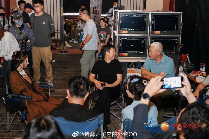 中国视协横店探班杨幂江山大同中国视协考察探班江山大同这真的是很重视的程度了，