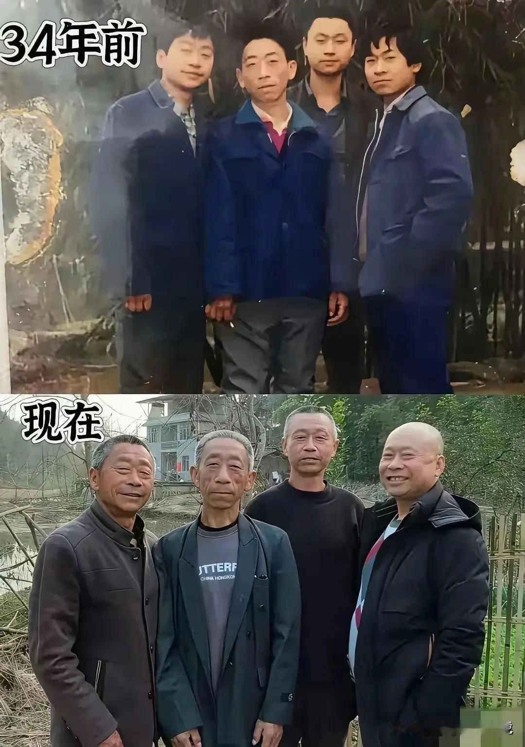 果然，时间这个东西是绝对公平的！大伙都老了！[呲牙笑][呲牙笑][呲牙笑]