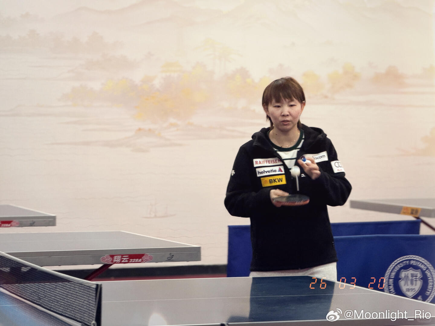 朱雨玲：🏫🏫🏫切换生活好好吃饭天津大学