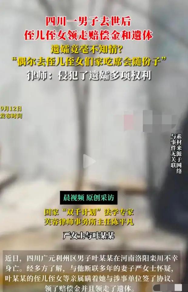 四川广元，一男子外出务工十多年与妻子断联。妻子一个人把孩子养大，可孩子竟然在帮家