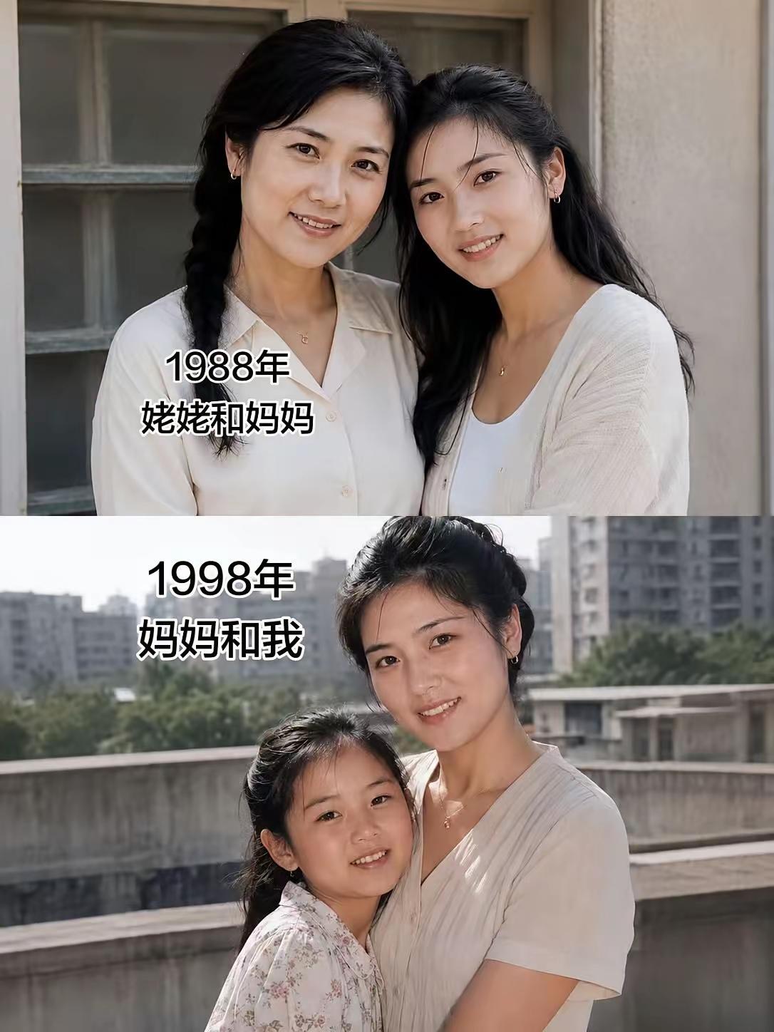 基因太强大，像妈不随爸。不离姥家根，此话绝不差。