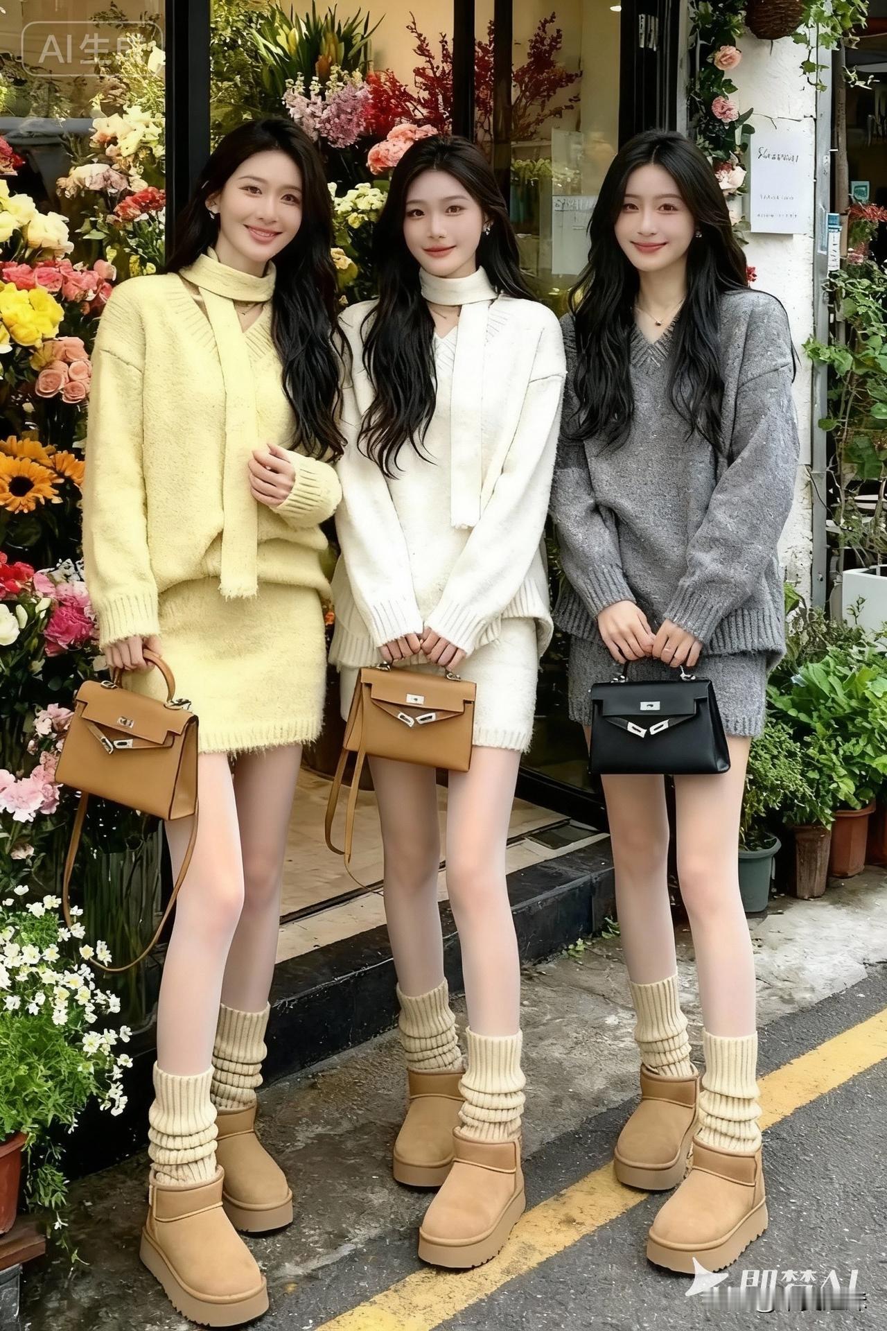 如果给你一次机会在三个女孩你选择一会选哪个？再选一次会怎样假如你来选假如让我