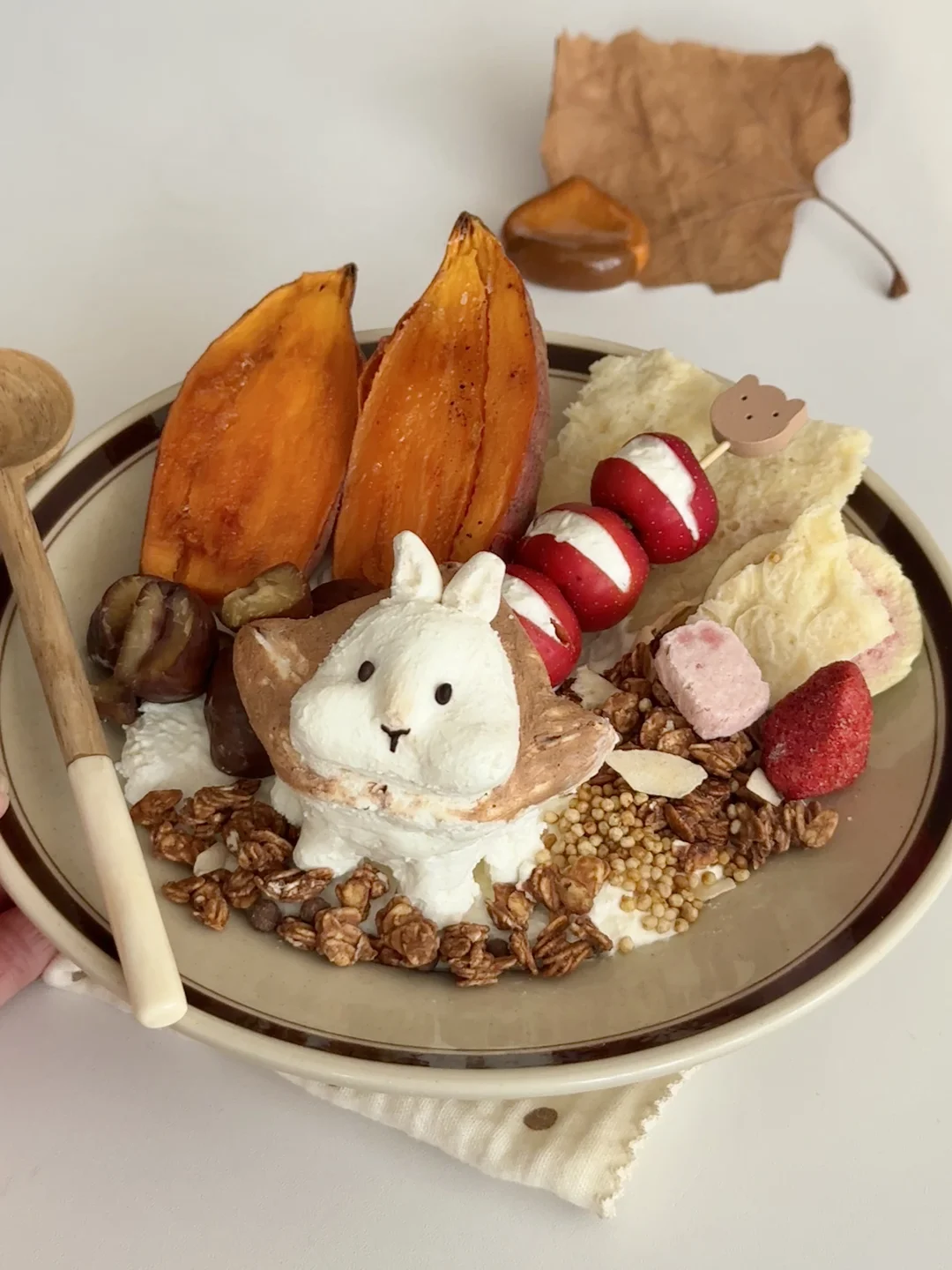 ❌热量刺客，揭秘爆火奶皮子糖葫芦低卡做法！