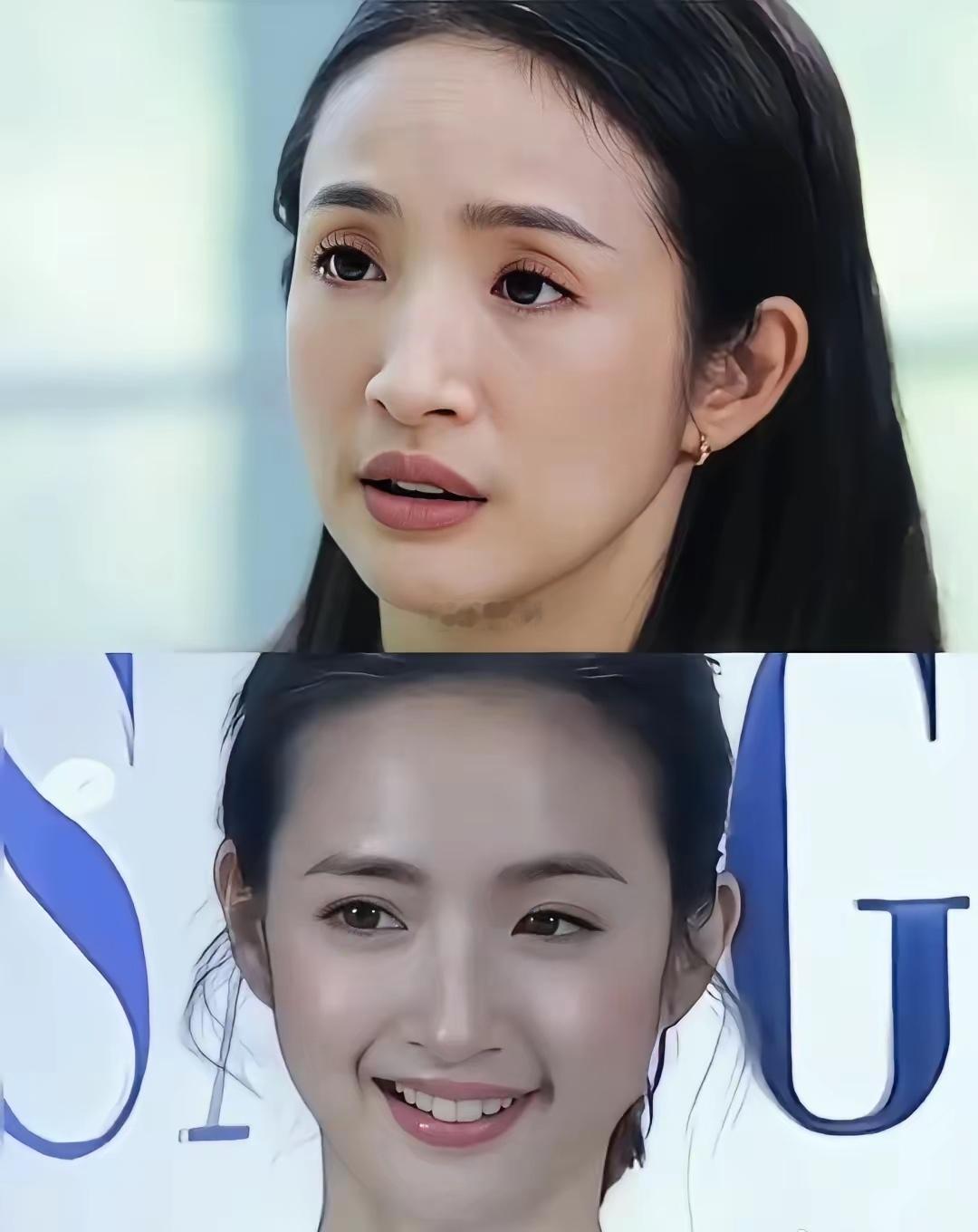 她的眉眼好直观。。。早期很灵动，为啥后面凹陷这么严重