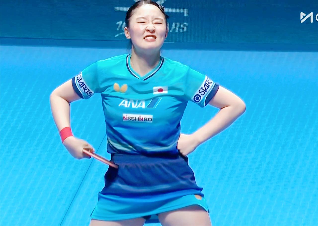 我去！张本美和终于靠搏杀，险胜一局！前三局王艺迪3:0领先。第四局王