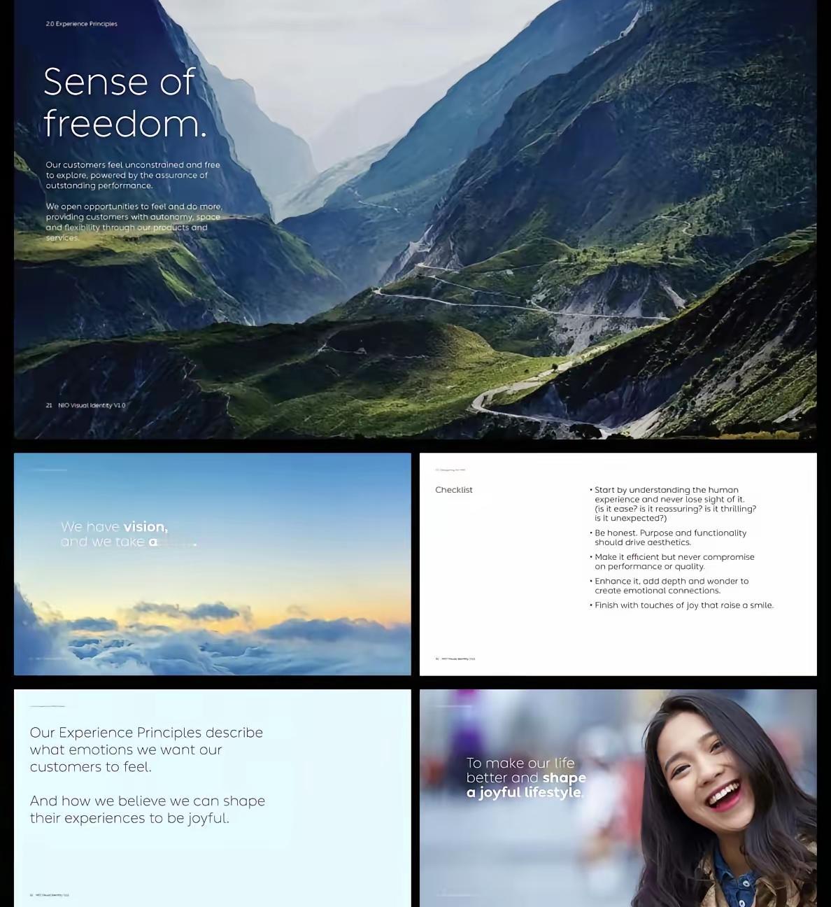 蔚来的PPT，这几天又在网上被刷屏了。这次是蔚来的一个总监回母校讲课，讲的主