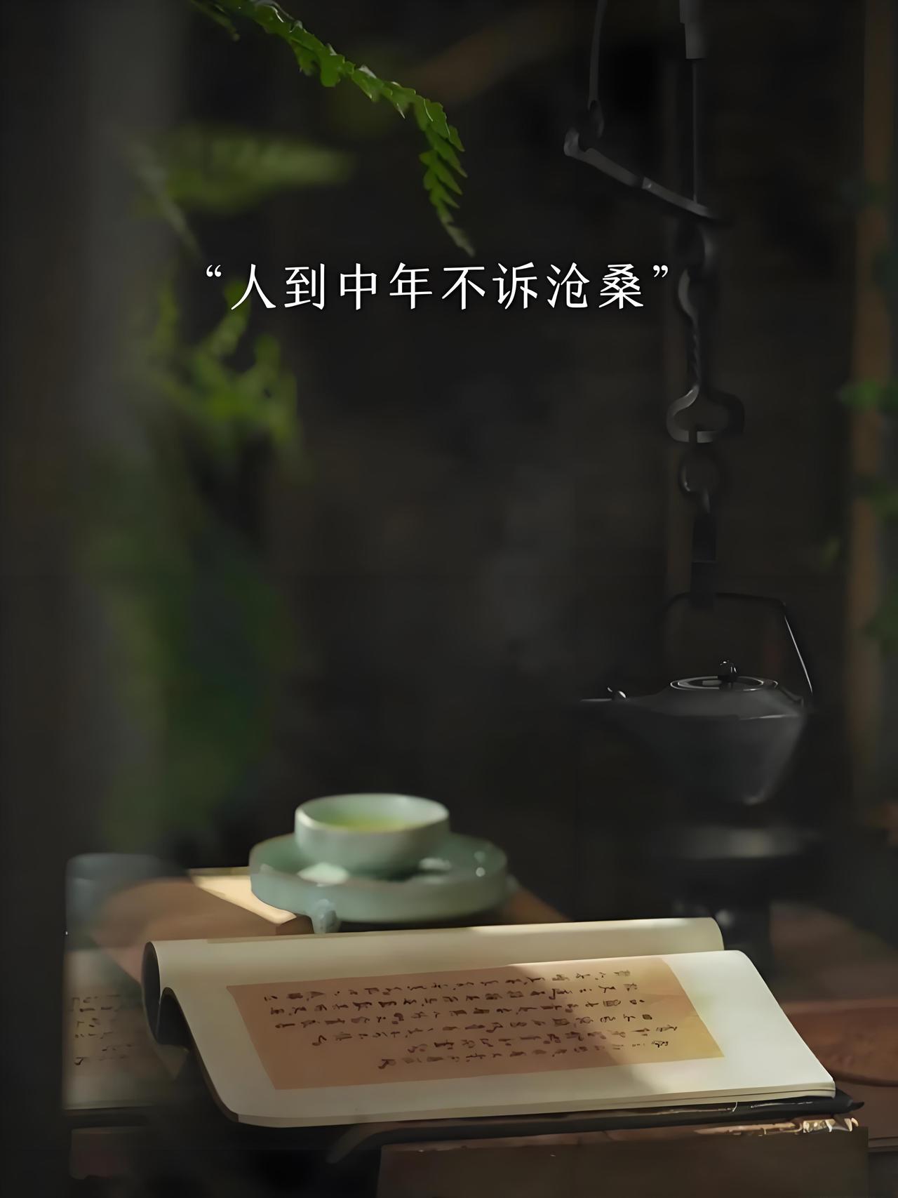 人到中年，才恍然察觉：最好的养生，其实是学会“人间退场”。从前总怕被落