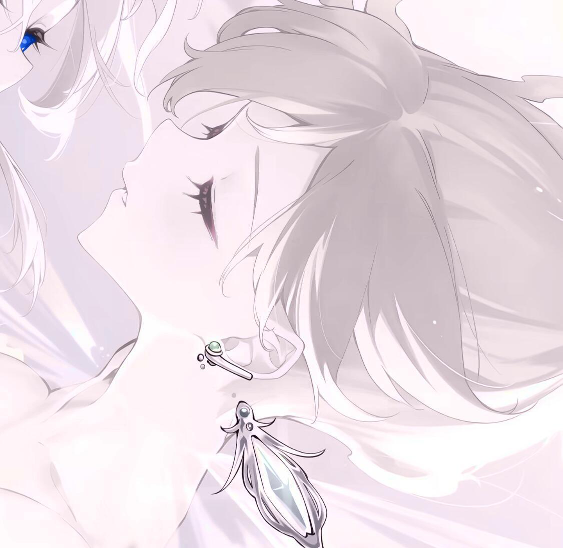 动漫头像｜双女情头˖♡⃘私の天使は少し悪いです