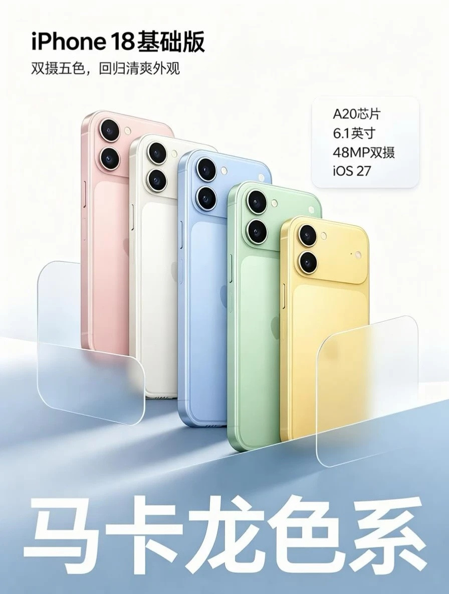 还等iPhone18标准版？我觉得完全没必要啊…以前大家愿意蹲标准版，不就是因