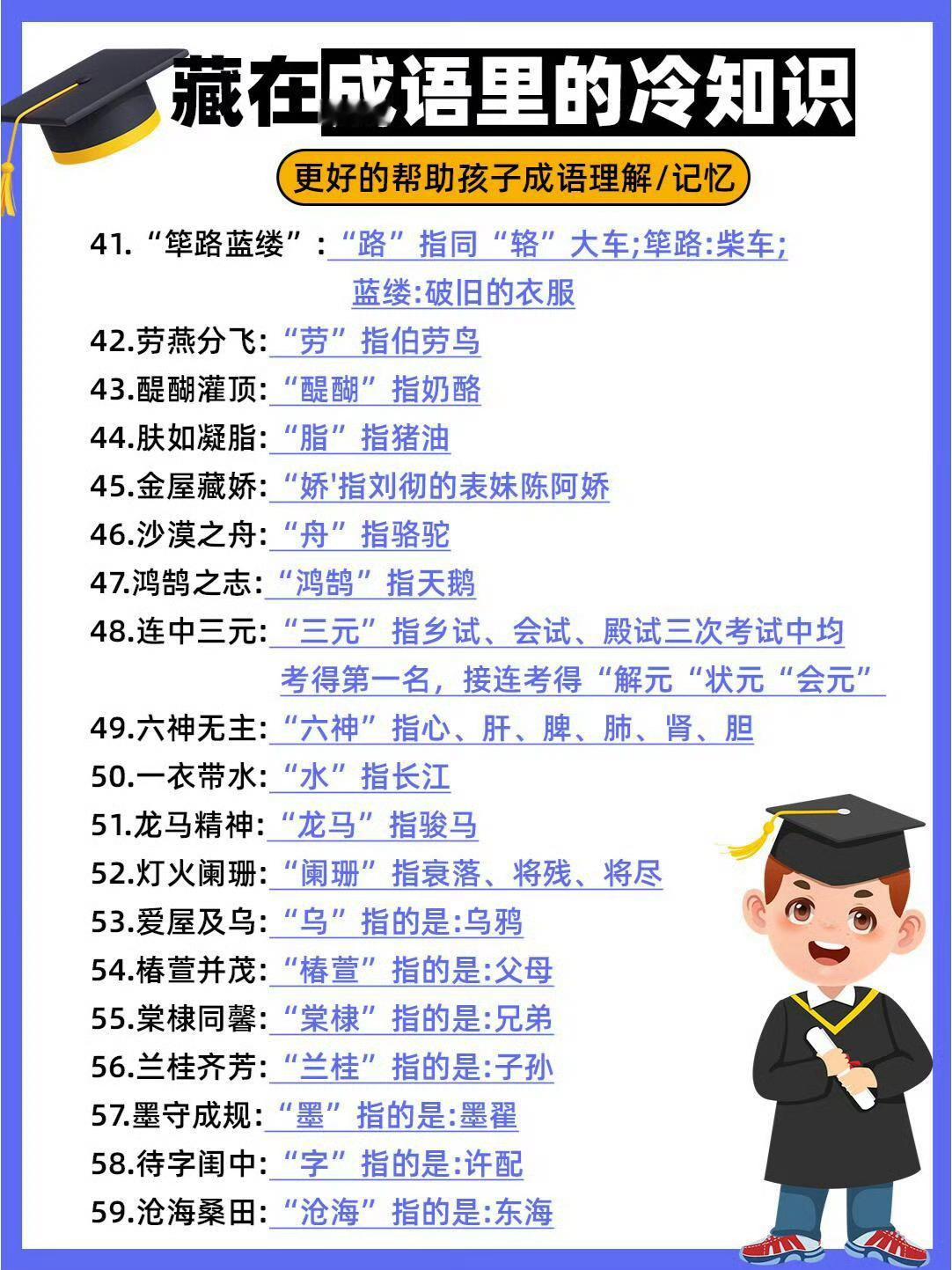 藏在成语里的冷知识