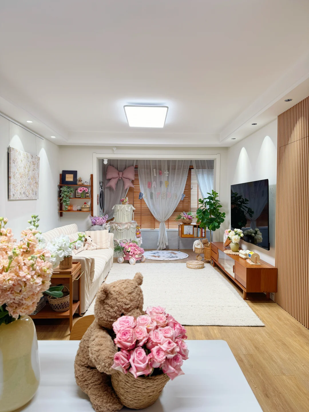 在家布置周岁礼，只需要一点时间和很多爱