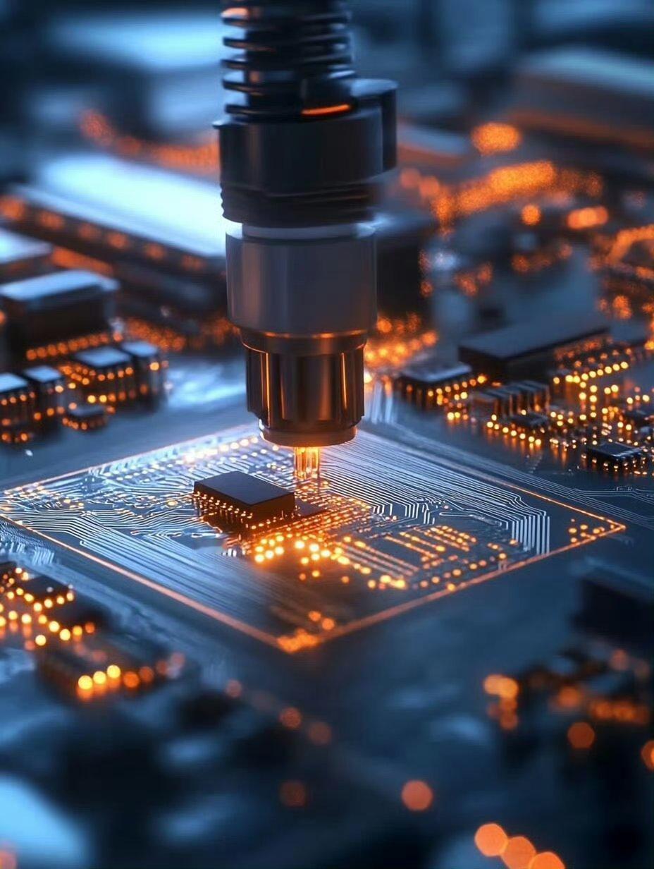 代表现场展示中国智造芯片高端显示芯片实现关键突破，自主研发、自主量产，让中国显示