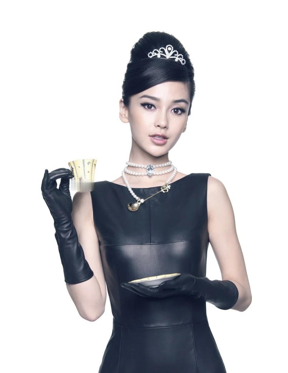 2012BabyCafé餐厅宣传写真Angelababy｜2012.04