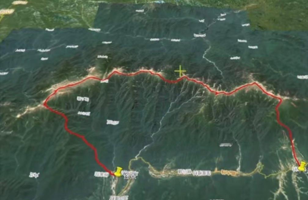“鳌太线”即鳌山太白山主脉徒步路线平均海拔32003300最高3771