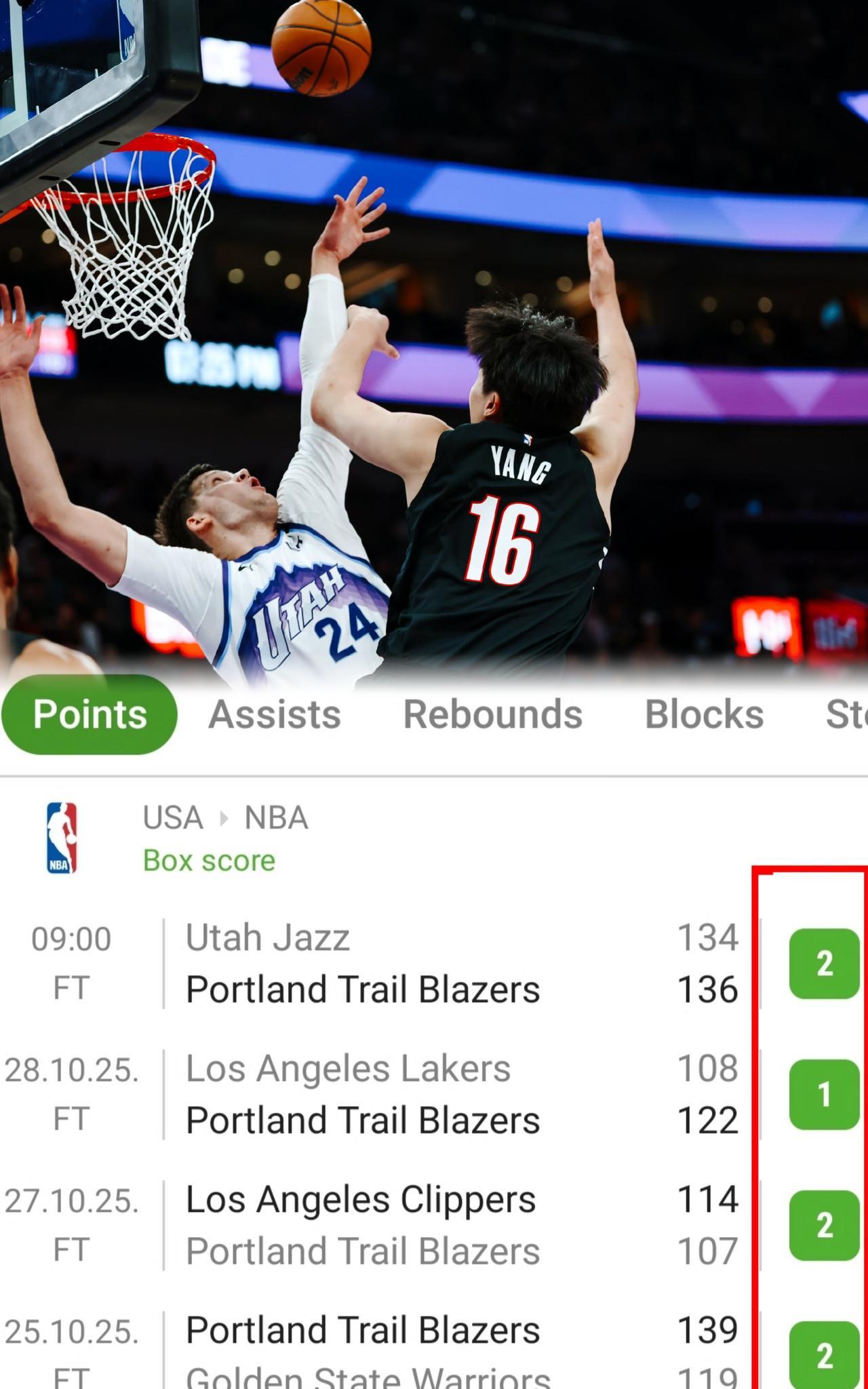 因为现在都不太关注NBA，所以更谈不上有多关注杨瀚森。看了看杨瀚森这几场的数据，