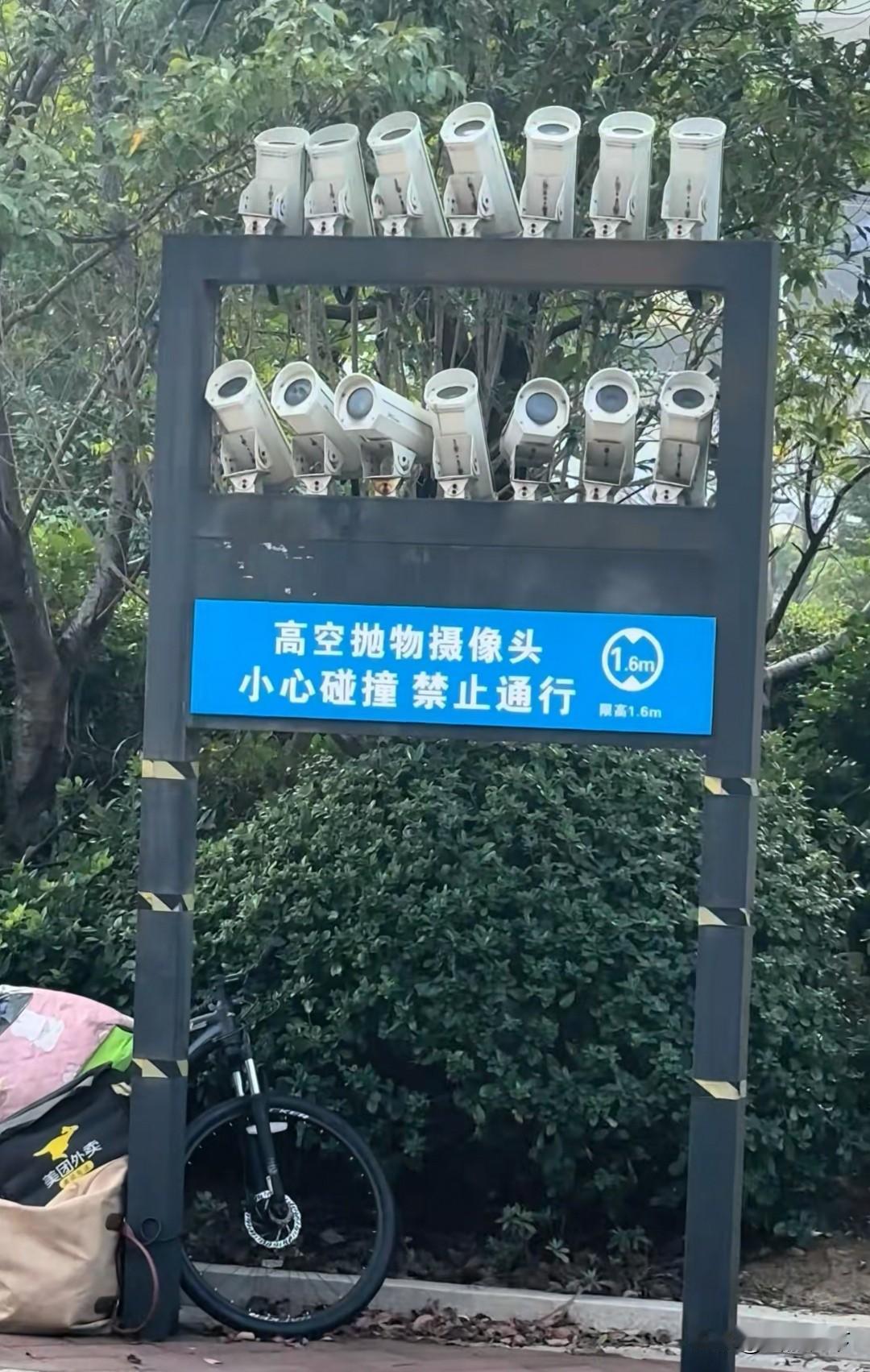 这栋楼是触犯天条了吗?这么多摄像头盯着,看把物业都逼成啥样了,这是不是说明这栋楼