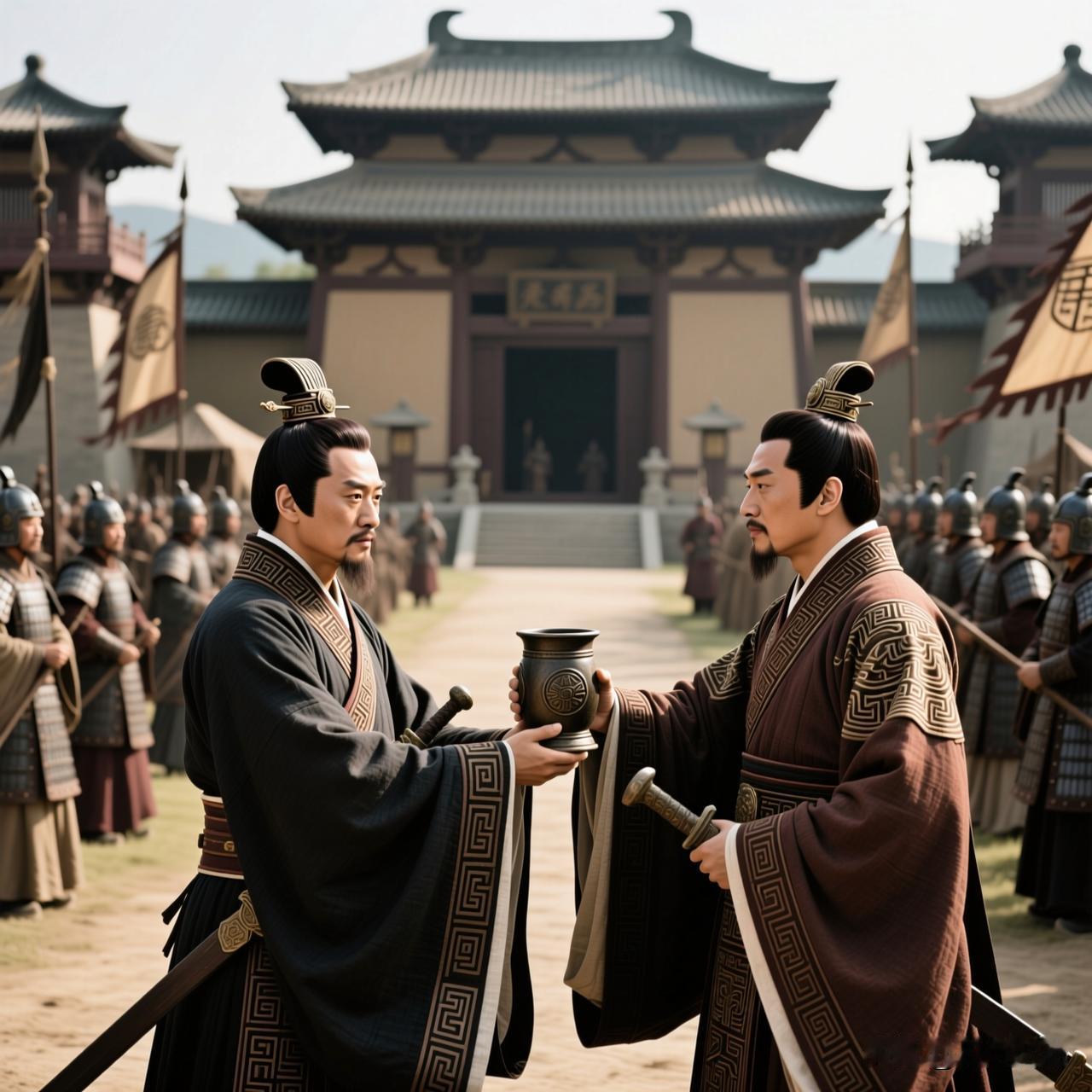 公元前720年，当郑庄公在朝堂上冷冷说出