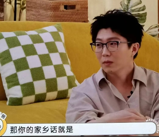 毛不易问陈昊宇：“你的家乡话是？”陈昊宇：“我没有家乡话。”李雪琴惊呆了：“你不