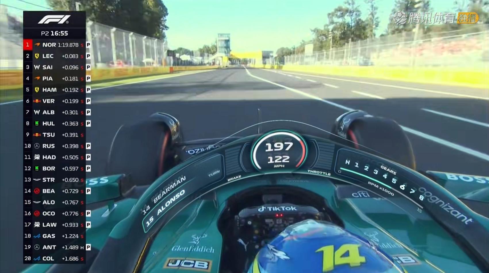 二练的单圈模拟基本就这样了，接下来是长距离测试。F12025F1意大利大奖赛​