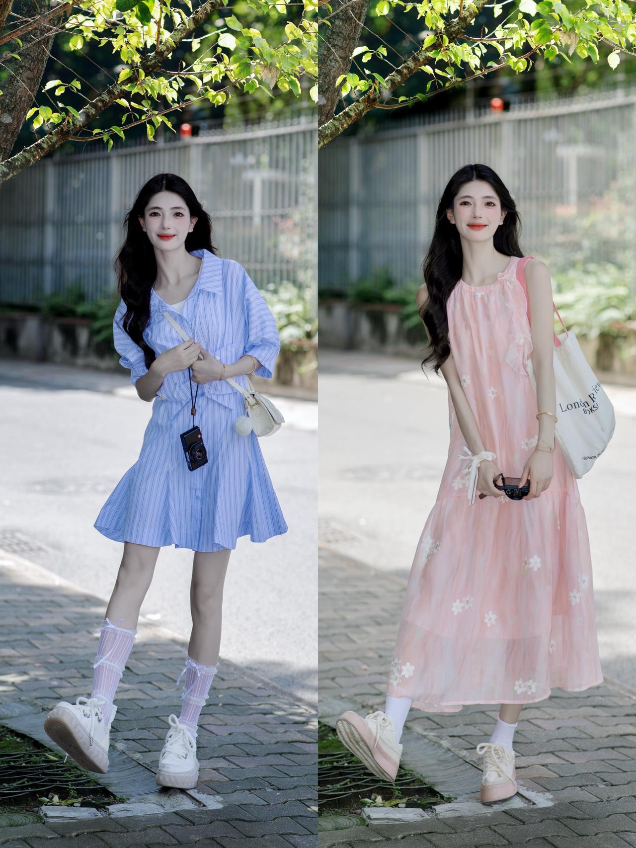 18图｜回顾夏天的漂亮小裙子～裙子控连衣裙夏日穿搭ootd元气少女穿搭