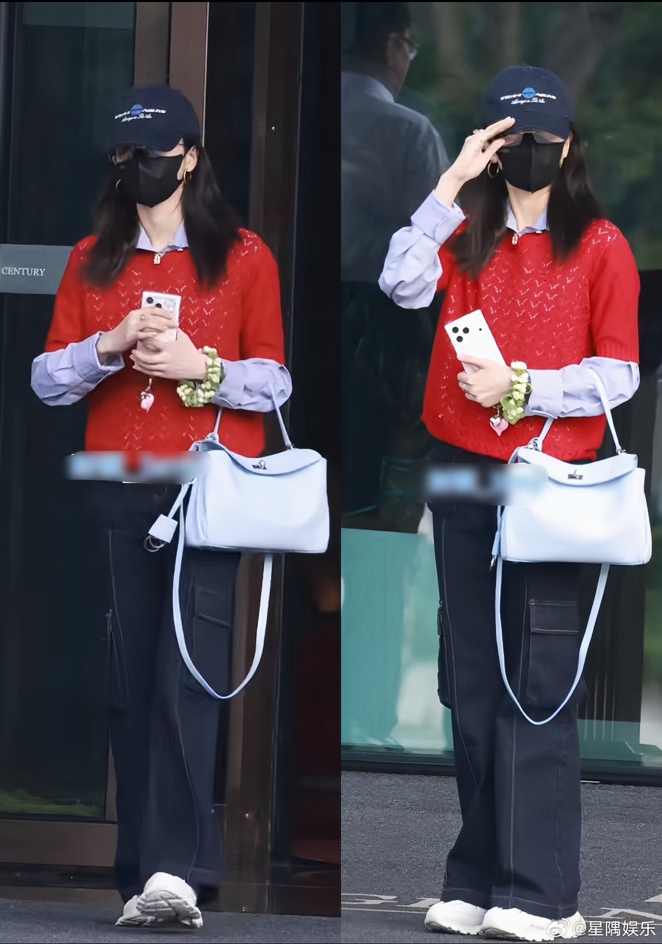 鹿姐能不能别再穿缪缪了，这也太土了点啊，根本看不出来是miumiu白鹿的头是