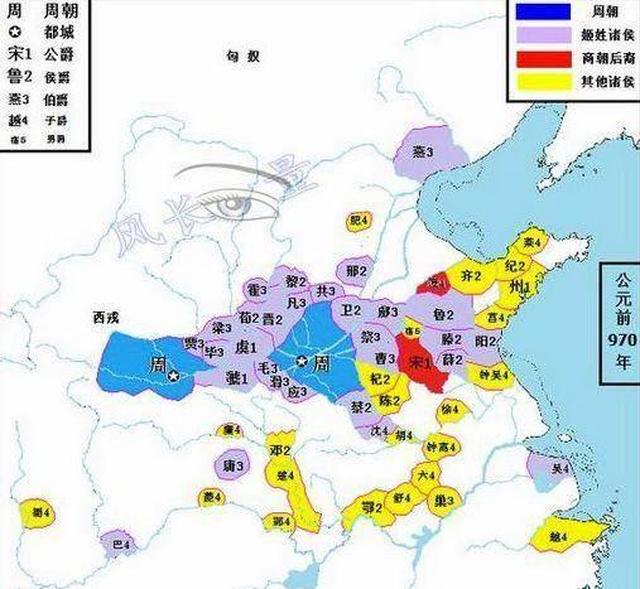 西周分封了八个一等公爵诸侯为何都没有成为春秋大国