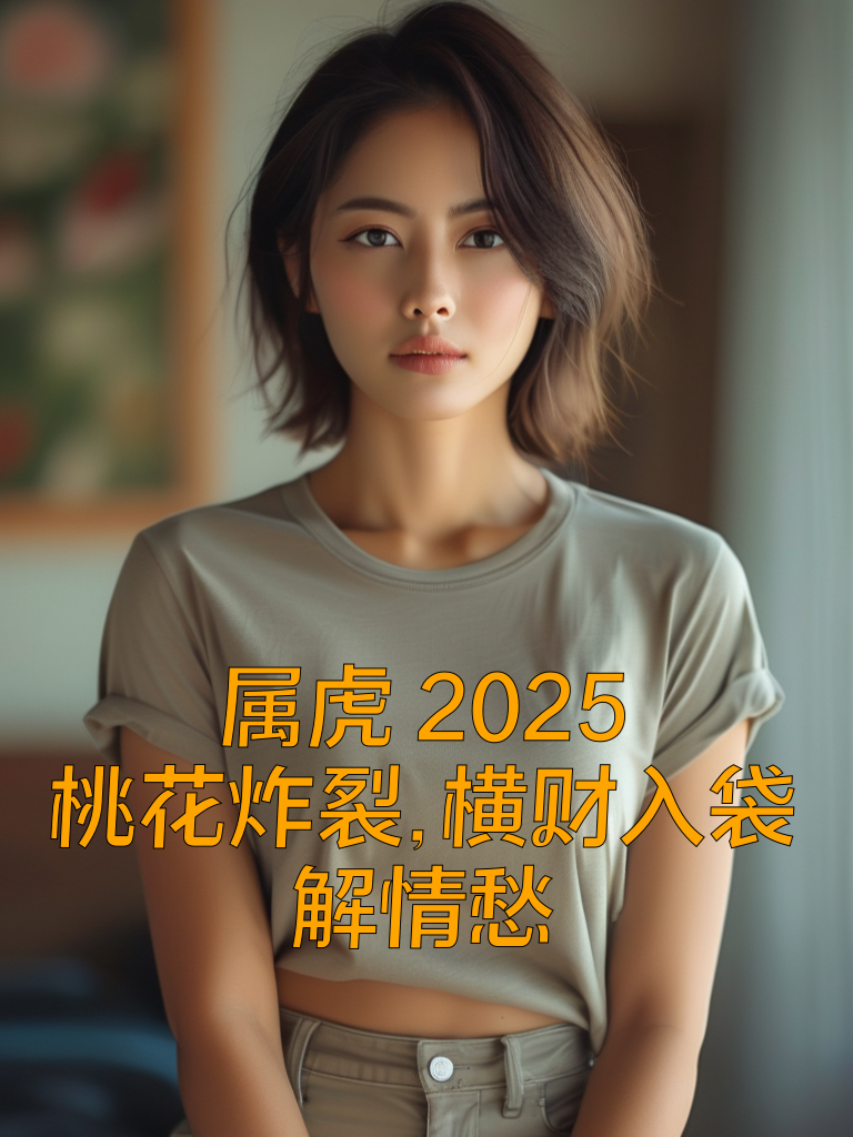 属虎2025：桃花炸裂，横财入袋解情愁